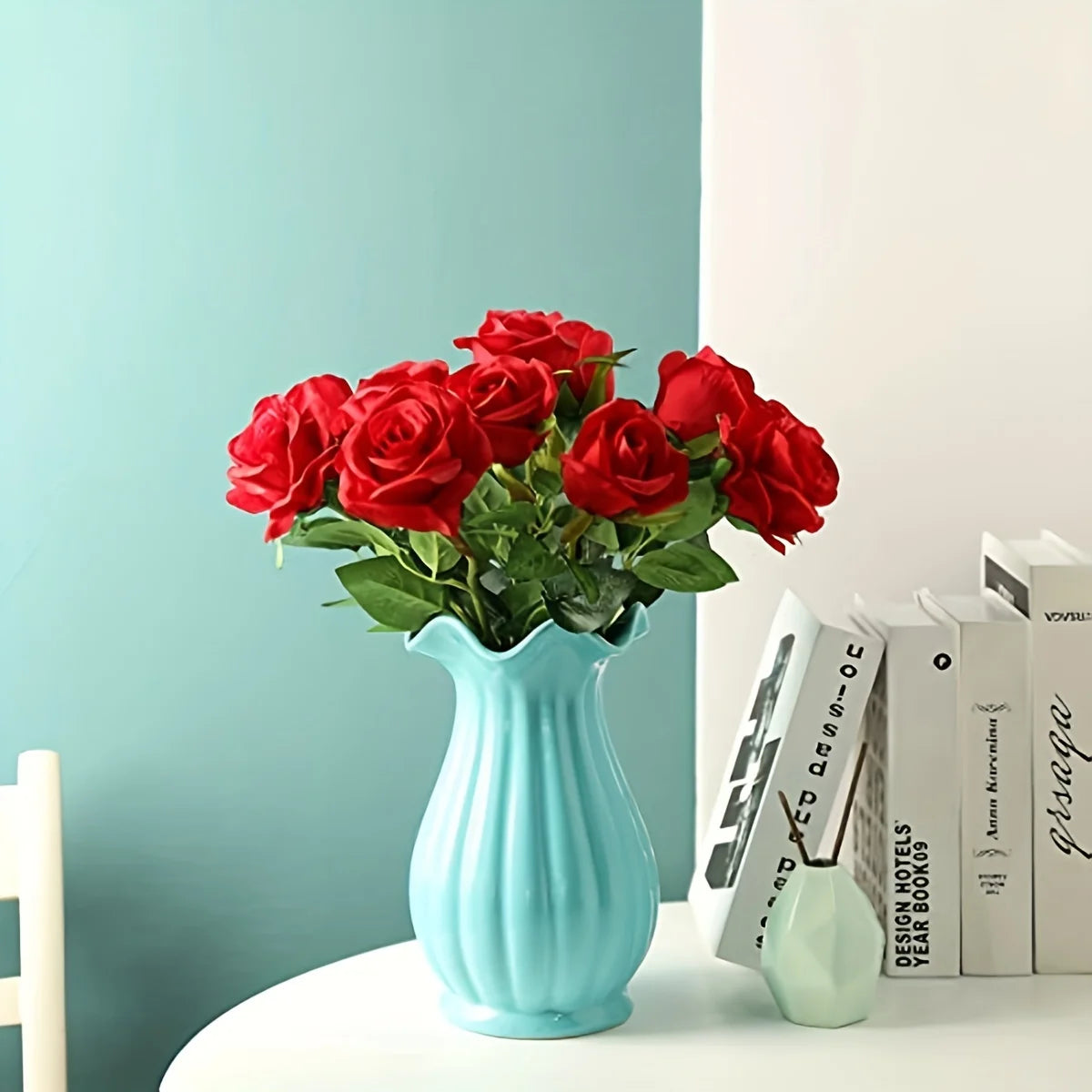 Realistic Artificial Roses for Weddings & Home Decor