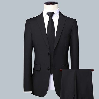 Wedding Solid Color Men suit - 3/2 Business Suit