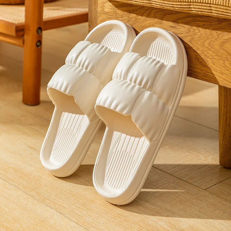 Comfortable Cloud Platform Slippers for All