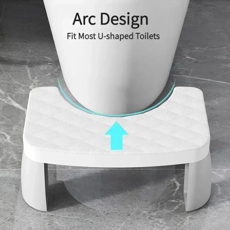 Removable Non-Slip Toilet Squat Stool for Adults