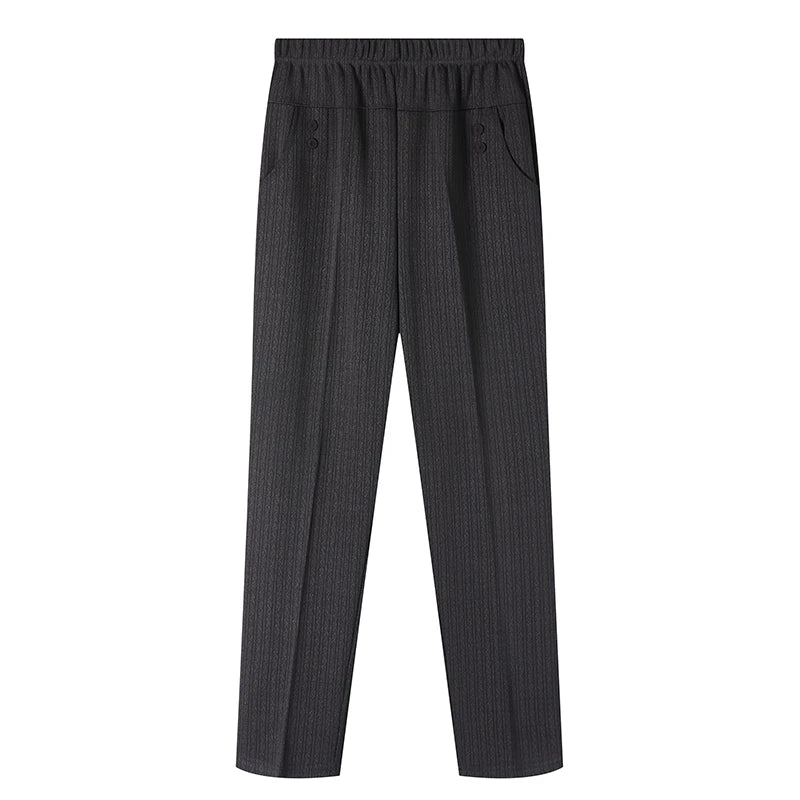 High Waist Fleece Trousers for Women