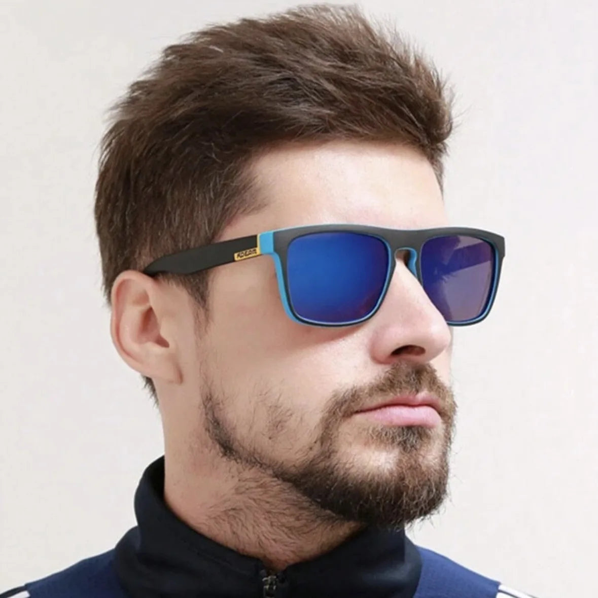Ultra-Light Rectangular Polarized Photochromic Sunglasses