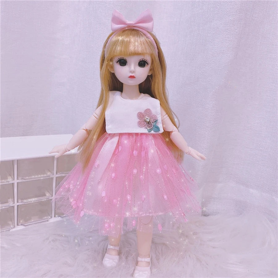 Girl's Festival Dress Up Princess Doll Toy
