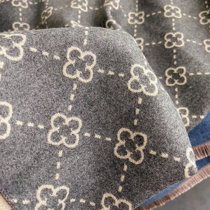 Écharpe d'hiver en cachemire de luxe, écharpe chaude en pashmina