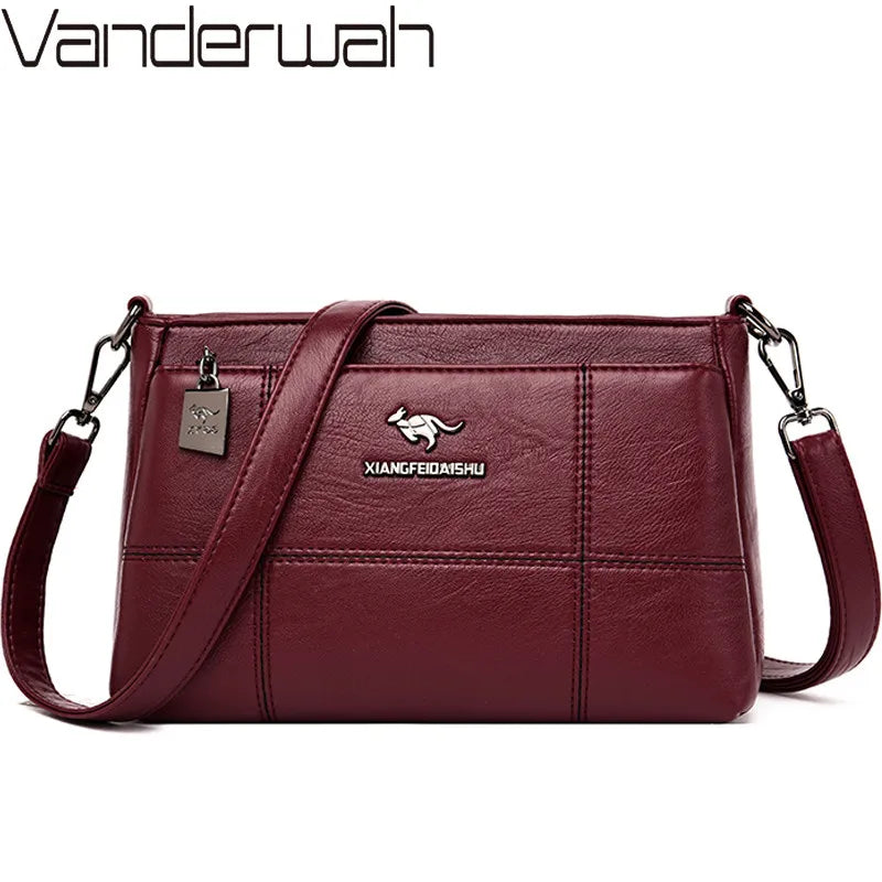 Genuine Leather Luxury Designer Crossbody Bags