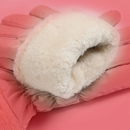 Gants imperméables coupe-vent à la mode d'hiver