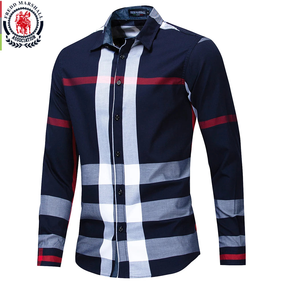 100% Cotton Long Sleeve Casual Shirts