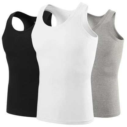 Pure Cotton Bodybuilding Vest for Men
