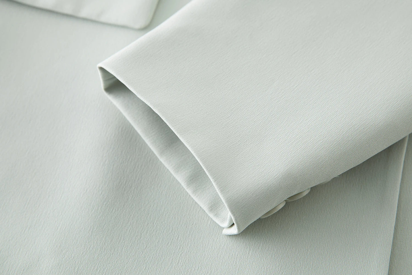 Amii Minimalism Spring Office Lady Blazer mit Spitzen-Tanktop mit V-Ausschnitt