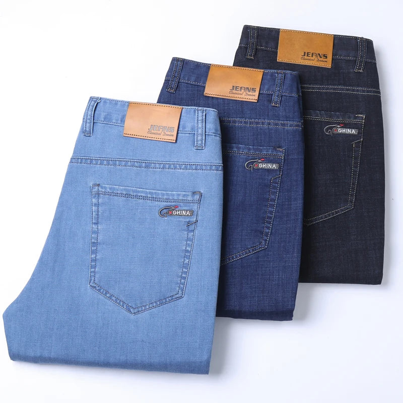 Frühling/Sommer Jeans aus Stretch-Baumwolle