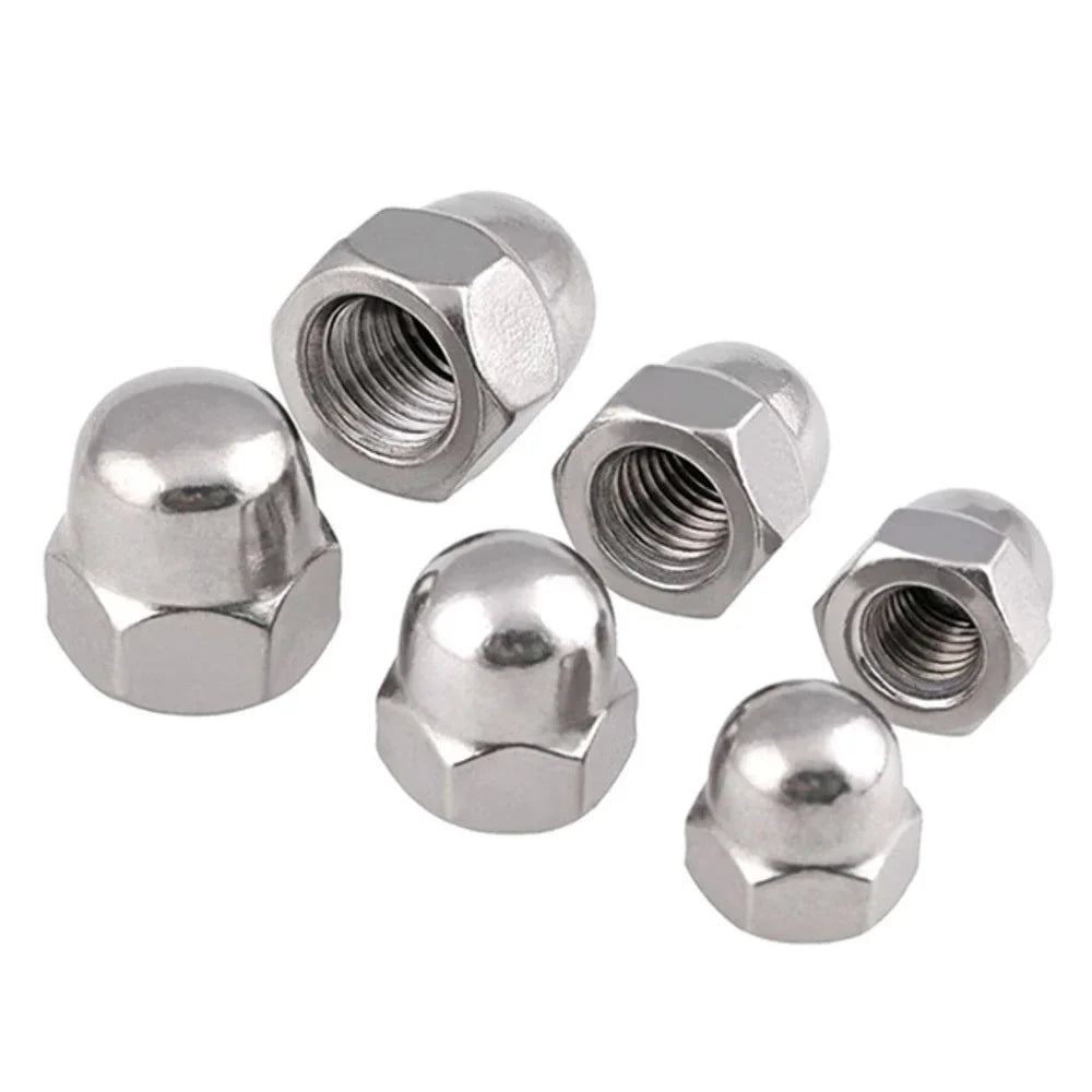 M3-M18 Acorn Cap 1-50 Pieces Nuts