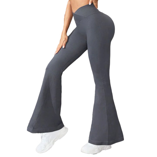 High-Waisted Flare Yoga Pants for Women