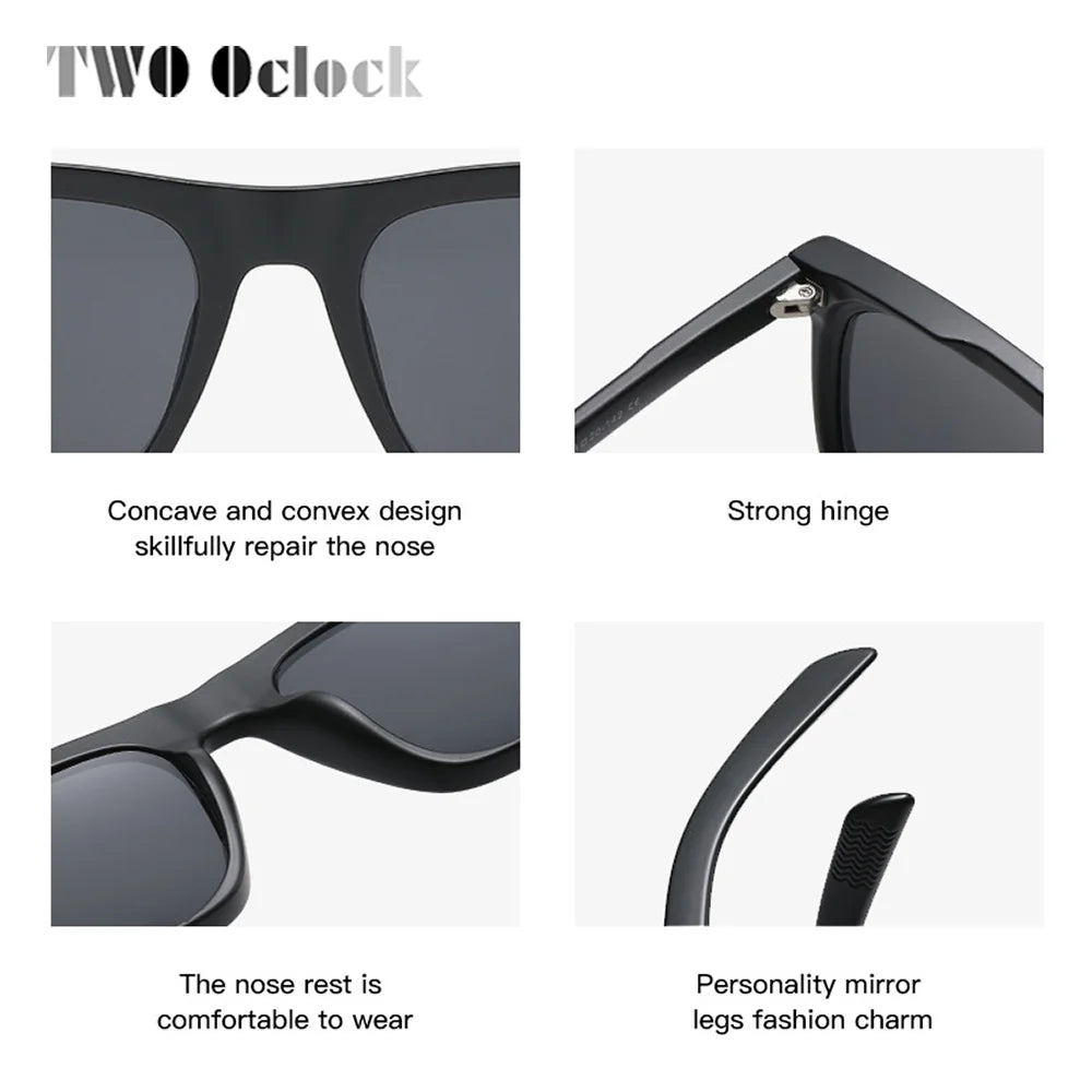 Men/Women's Stylish Eyewear for Sports and Cycling Vintage Square Sunglasses