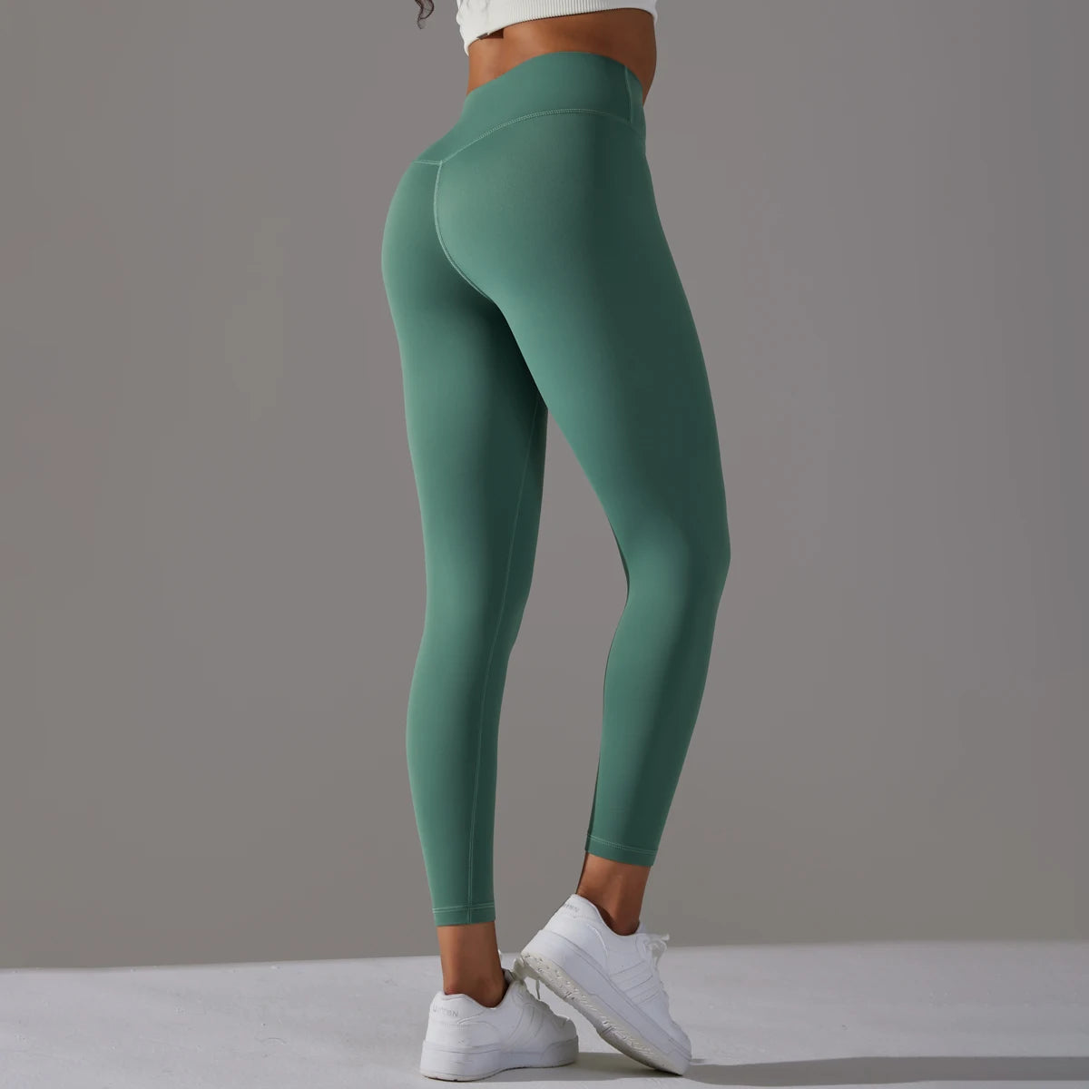 Atmungsaktive Yoga-Leggings für Damensport 