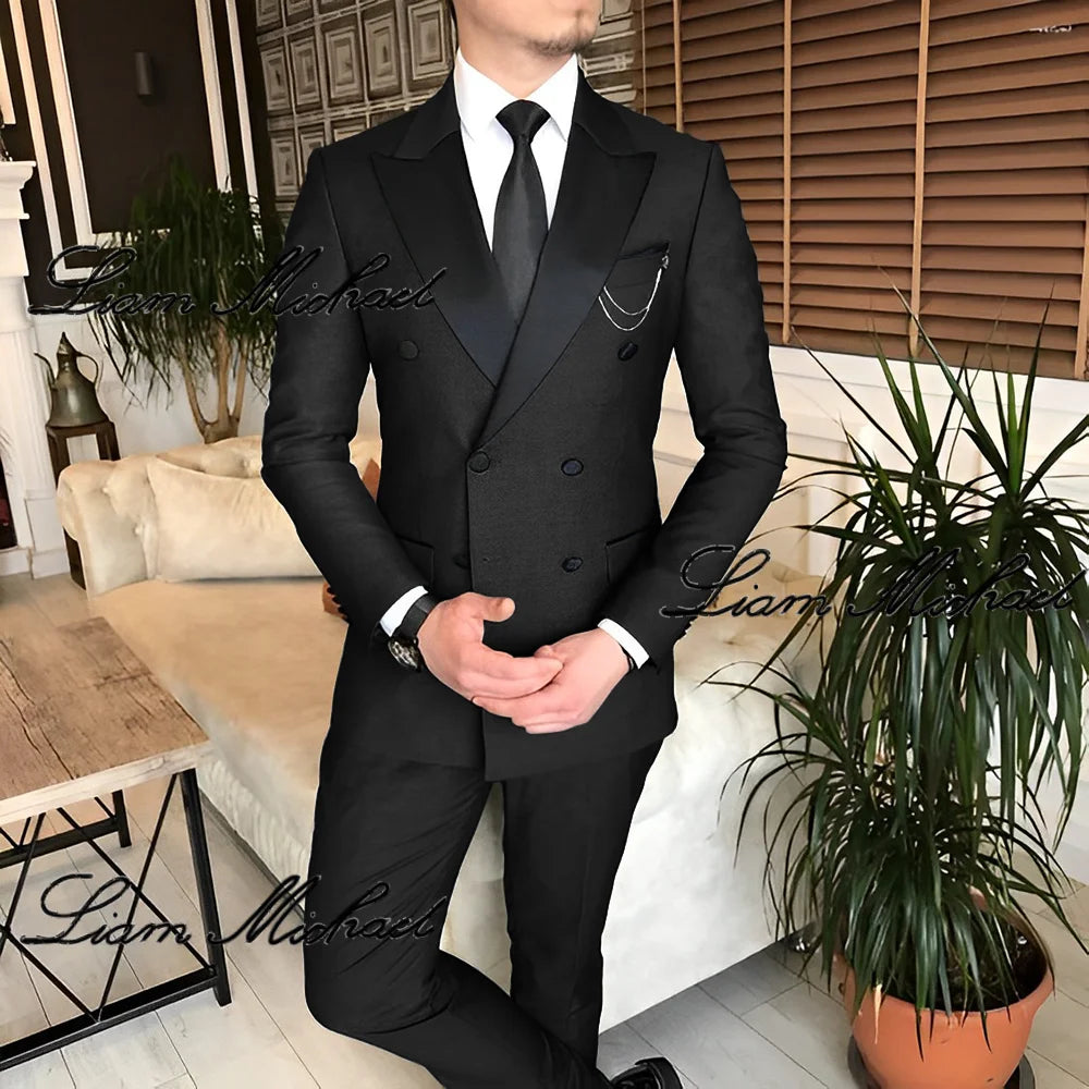 Double Breasted Formal Suit for Men