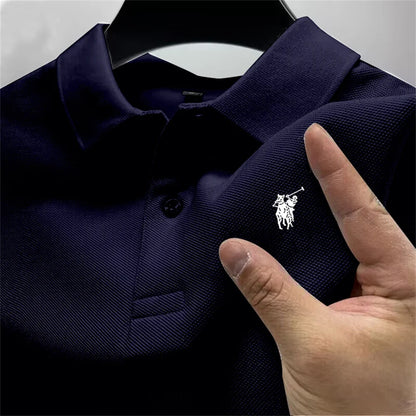 High-End Summer Polo Shirt for Men