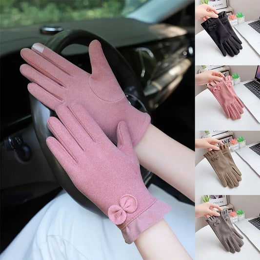 Women's Winter Touchscreen Windproof Gloves