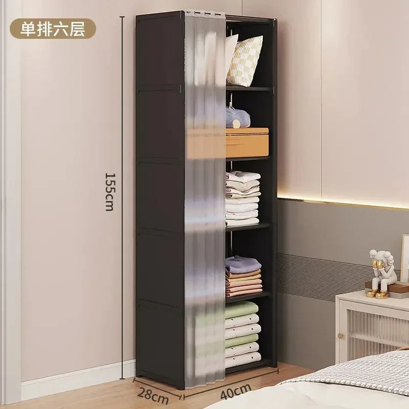 Dustproof Multi-layer Wardrobe Storage Rack