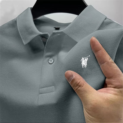 High-End Summer Polo Shirt for Men