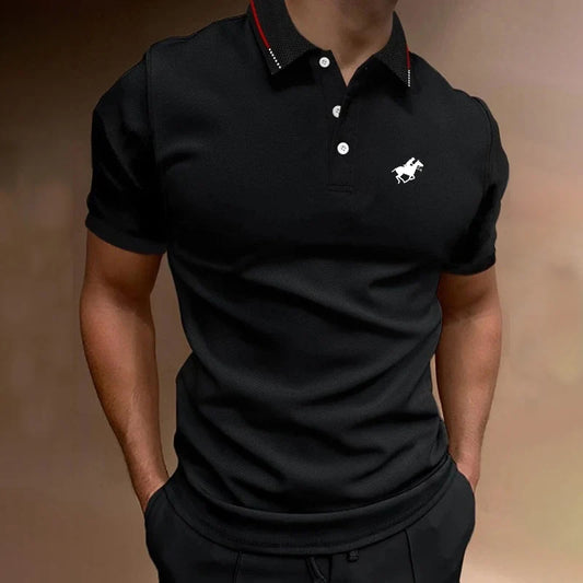 Kurzarm-Männer-Freizeit-Poloshirt