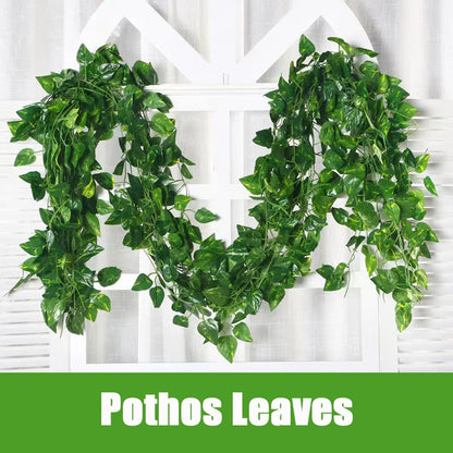 Artificial Green Ivy Vine Hanging Leaf Home Decor