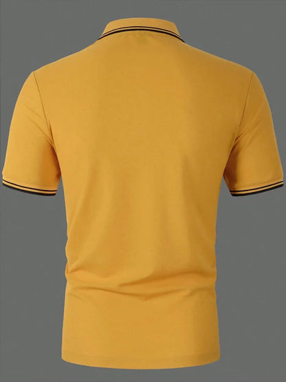 High-End Polyester Polo Shirt for Summer