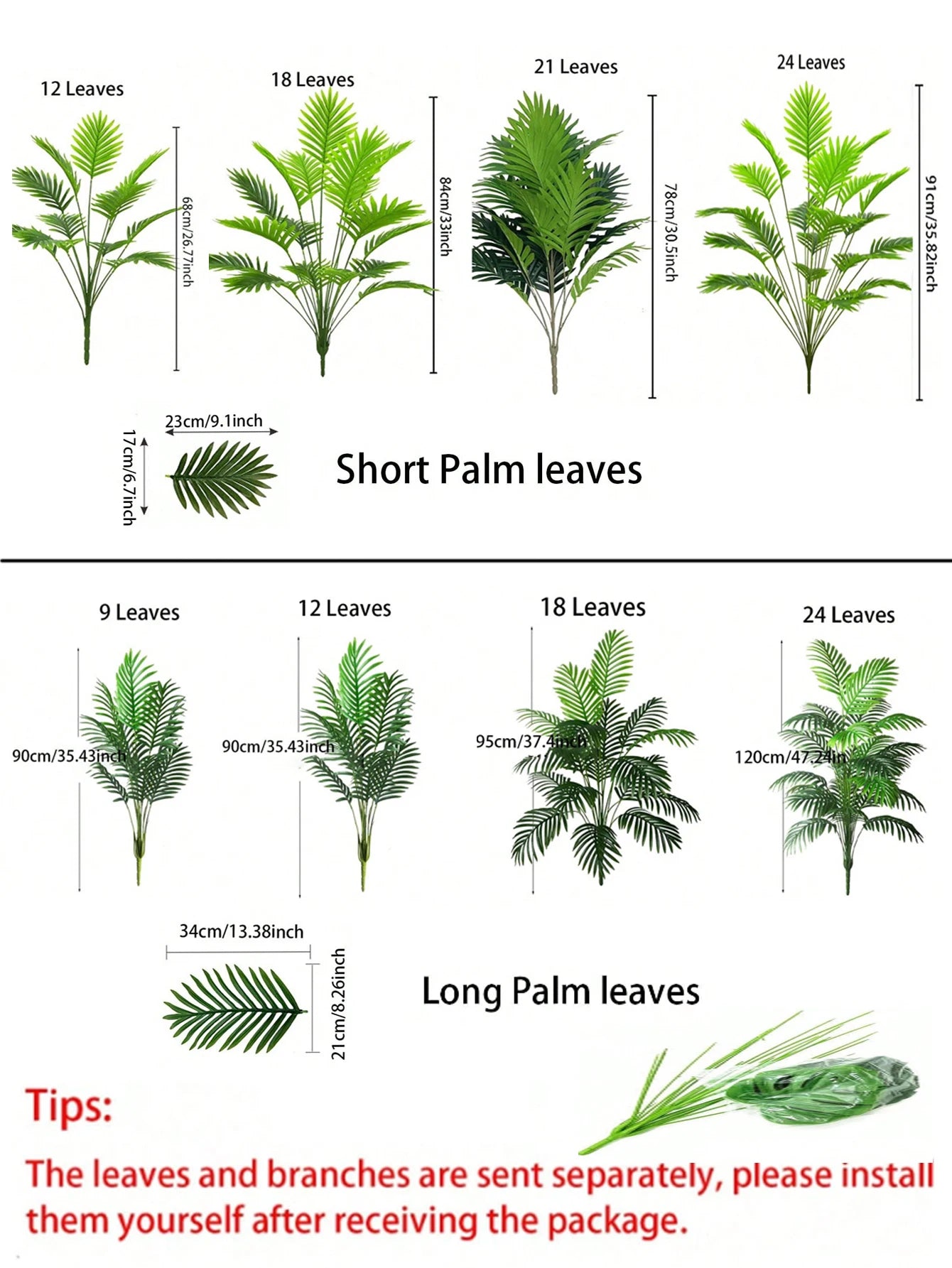 70–120 cm große künstliche Palme, Kunststoff, Schildkrötenrücken, Pflanzen, Blätter, Schefflera, tropischer Baum, Dekoration für Zuhause, Büro, Party, Outdoor