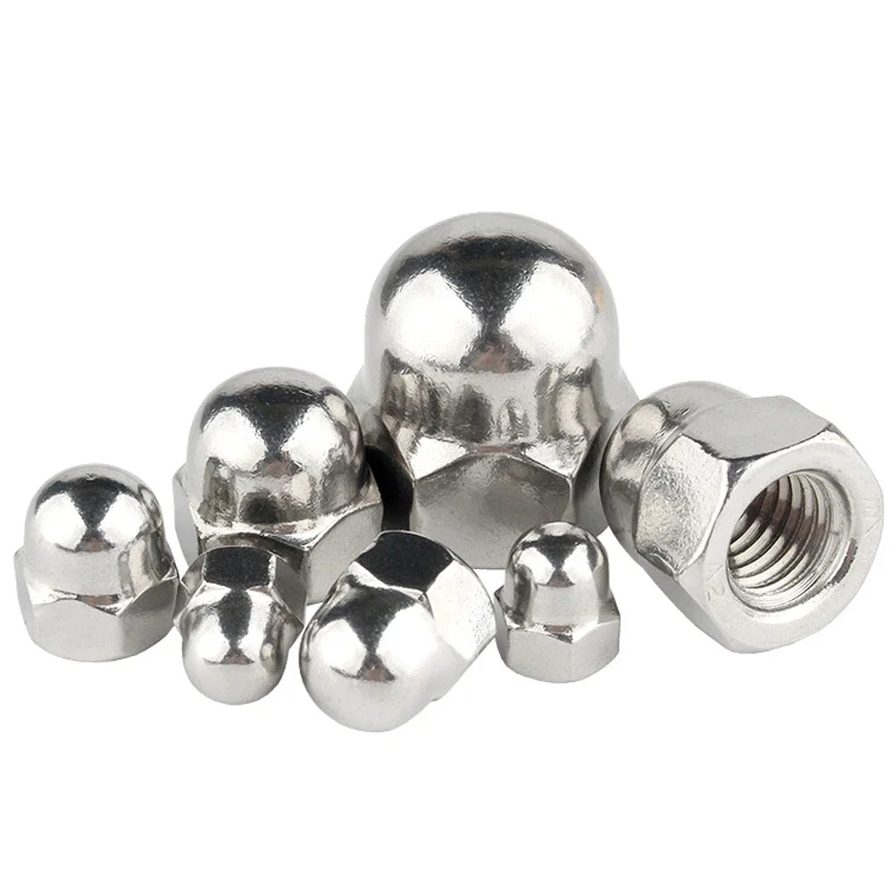 M3-M18 Acorn Cap 1-50 Pieces Nuts