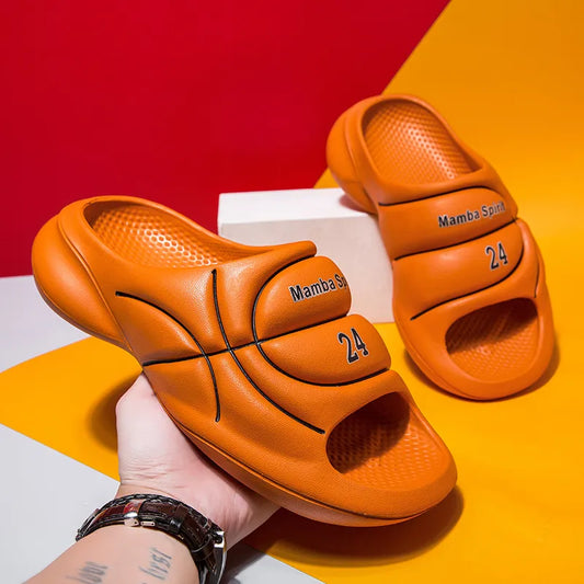 dual purpose anti slip trendy basketball Slippers