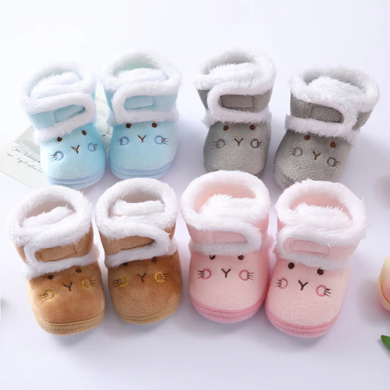 Warm Winter Snow Boots for Babies