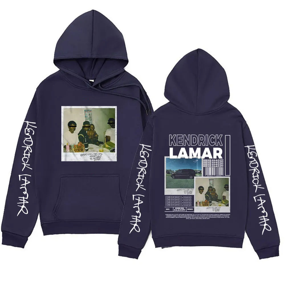 Sweat à capuche surdimensionné Good Kid de Kendrick Lamar