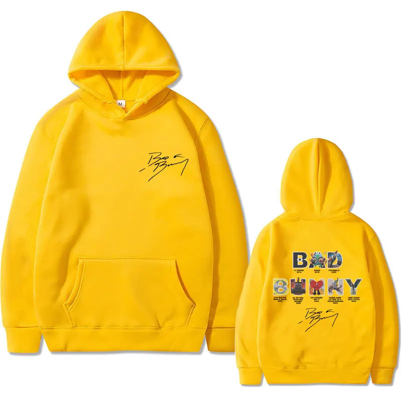 Sweat à capuche oversize imprimé recto verso Frank Ocean