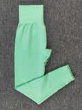 leggins-Fruit Green