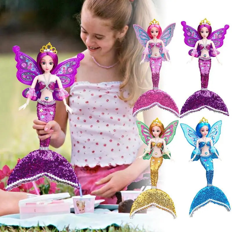 Poupée sirène pour filles - Jouets aquatiques pour enfants