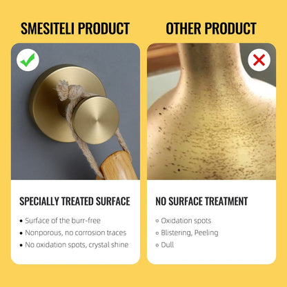 Badezimmer-Hardware-Set aus gebürstetem Gold mit Handtuchstange und Haken