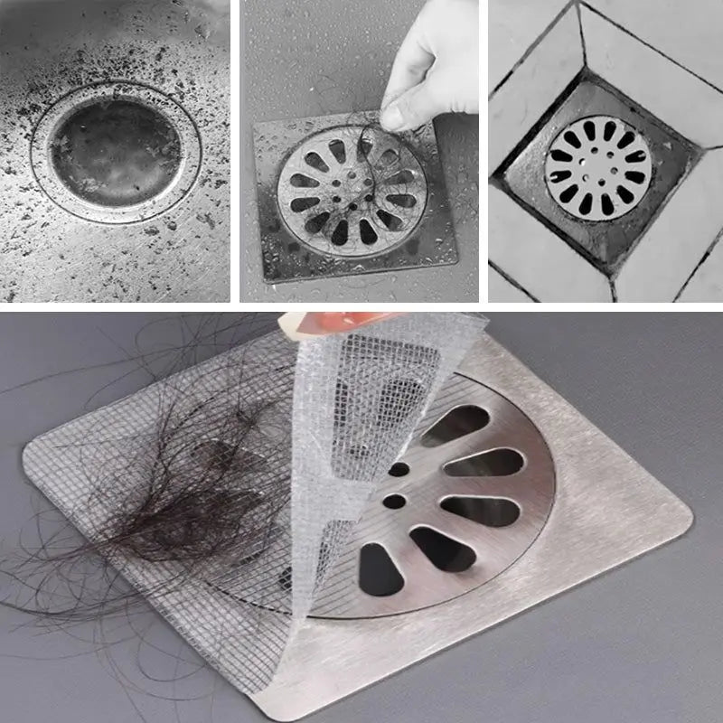 3/5PCS Disposable Shower Floor Drain Filter