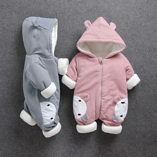 Vêtements de barboteuses de costume de bébé - Vêtements d'hiver pour enfants