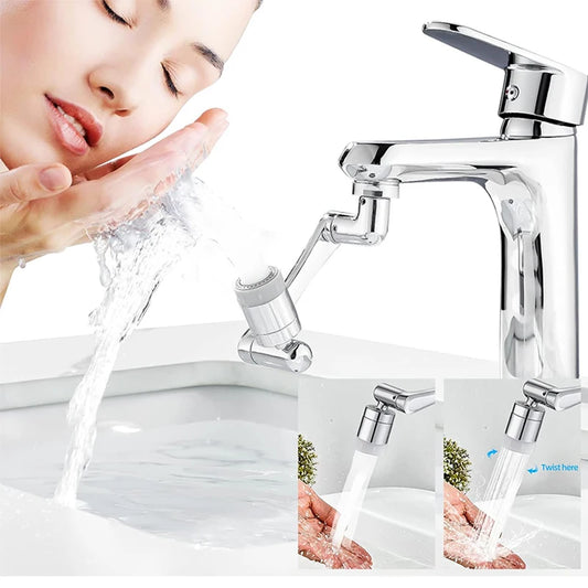 Universal 1080° Rotating Faucet Extender - Dual Mode Sprayer