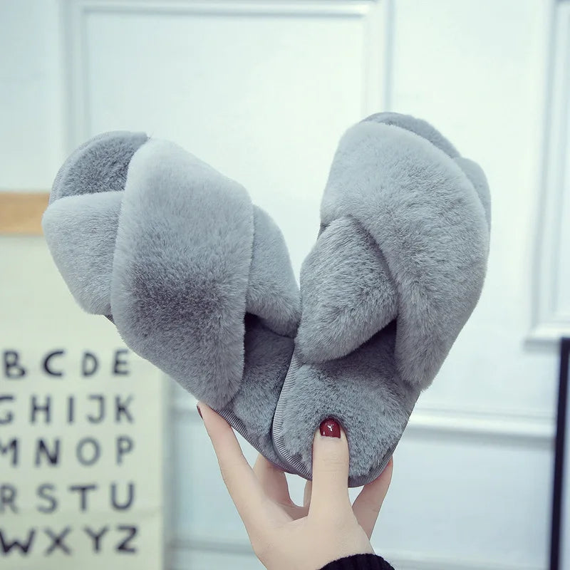 Personalized Bridal Party Fluffy Slipper Set