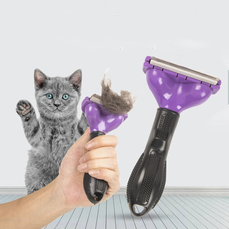 Cat Hair Removal Comb - Pet Grooming Brush