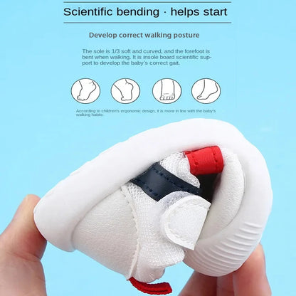 Children's Soft Sole Non Slip Mesh Breathable Walking Shoes