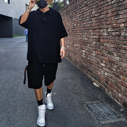 Ensemble décontracté d'été polyvalent pour hommes