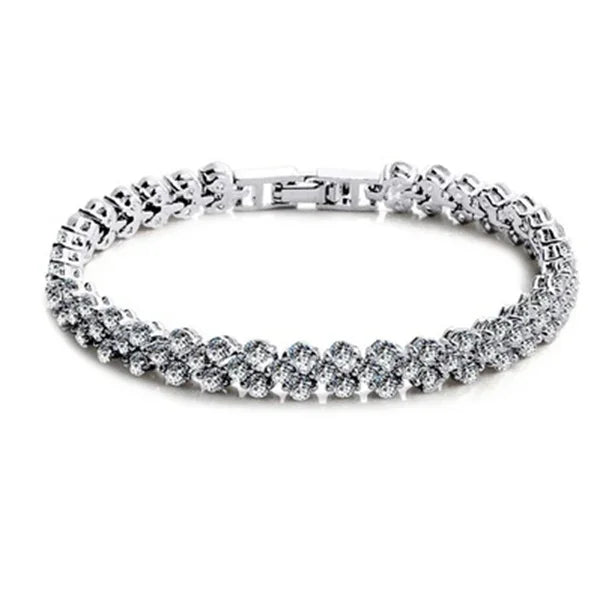 Stainless Steel Crystal Bracelets for Women