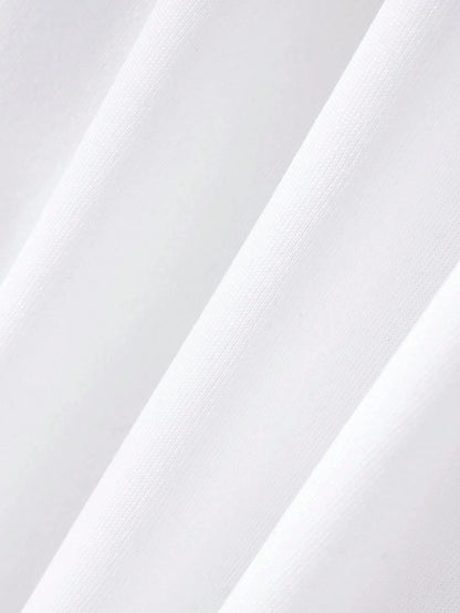 Sweat-shirt bouffant à motif palmier rose tendance pour femme