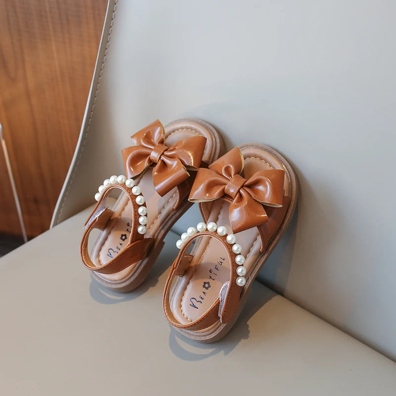 Sweet Bow-Knot Sandals for Girls