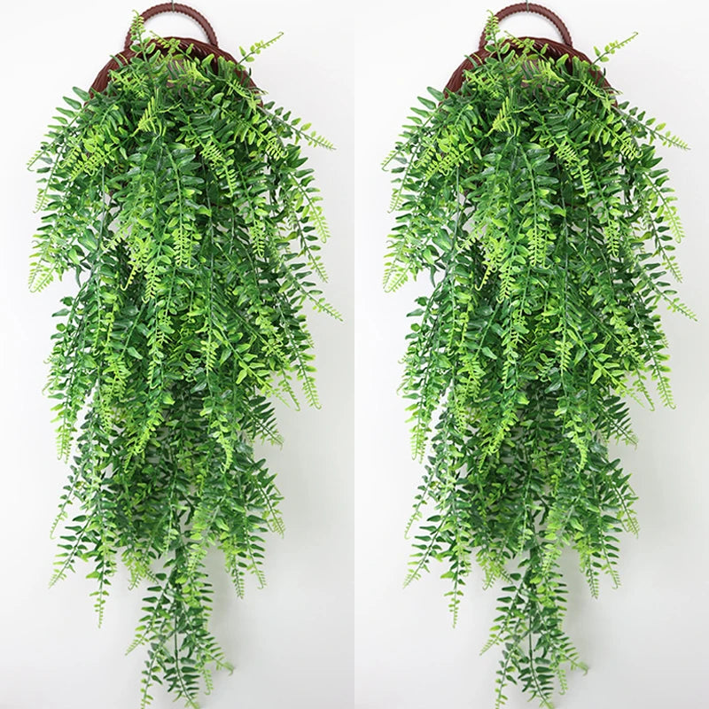 Künstlicher persischer Farn zum Aufhängen, gefälschtes Blatt