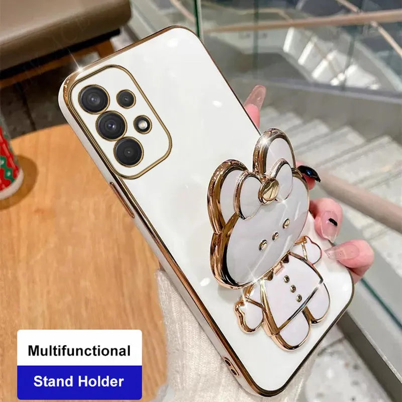 Mirror Plating Phone Holder Case