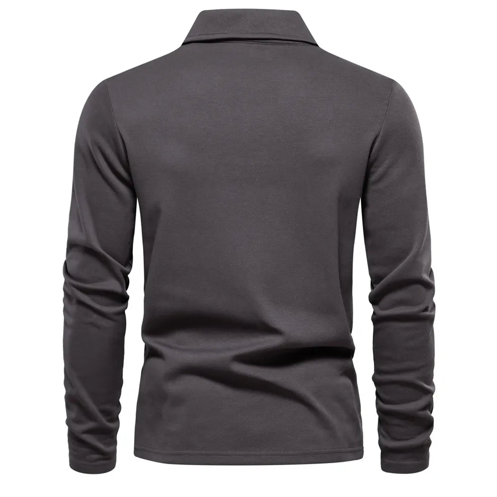 Neck Turn Mens Casual Polo Shirt