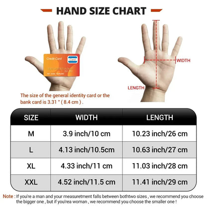 Winter-Motorradhandschuhe – Winddicht