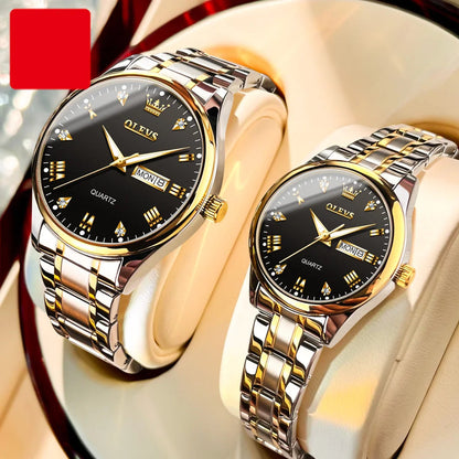 Original Luxury Diamond Couple Watches